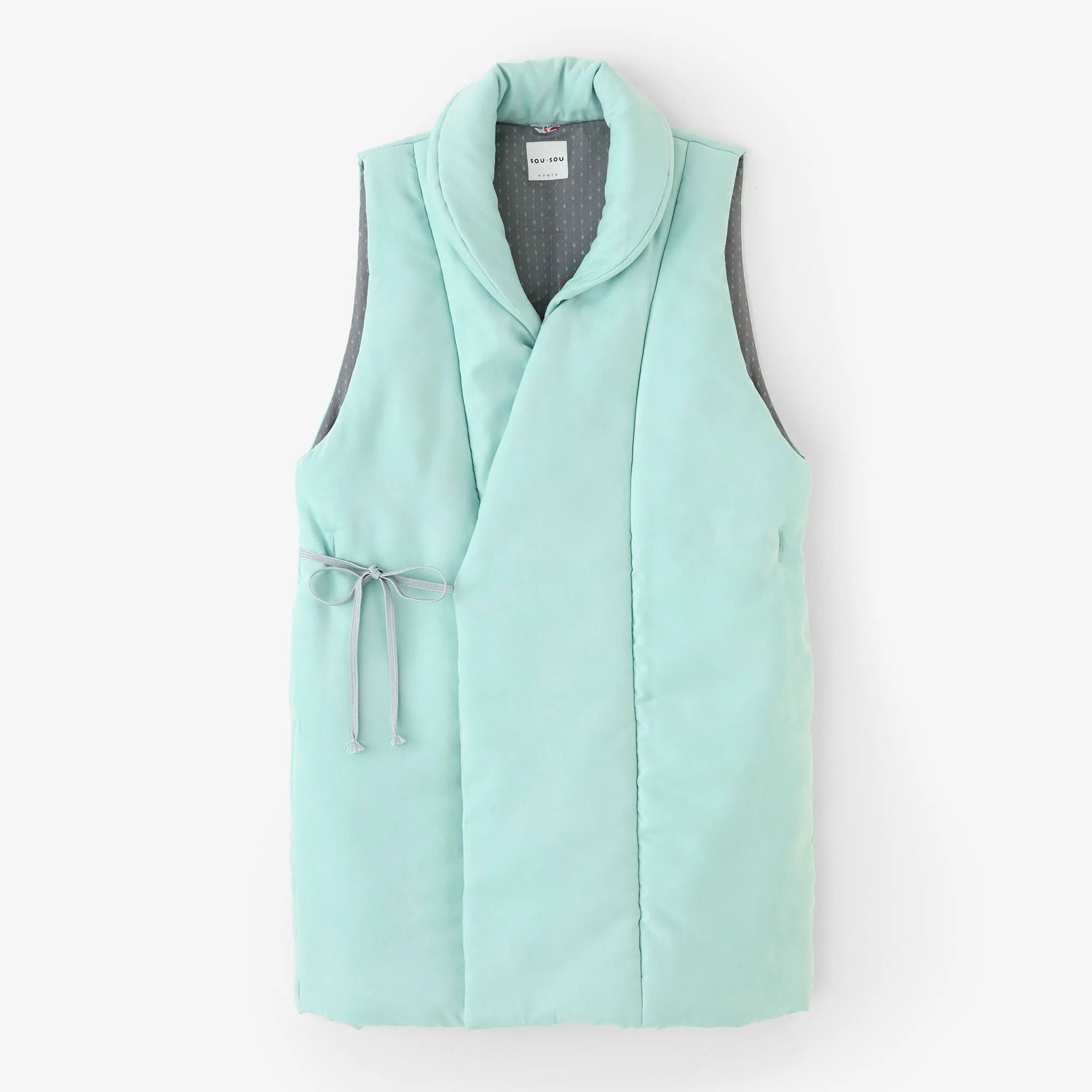 SOUSOU長羽織 42双 梳毛（そもう） 長羽織（ながばおり） 袷（あわせ）／濡羽