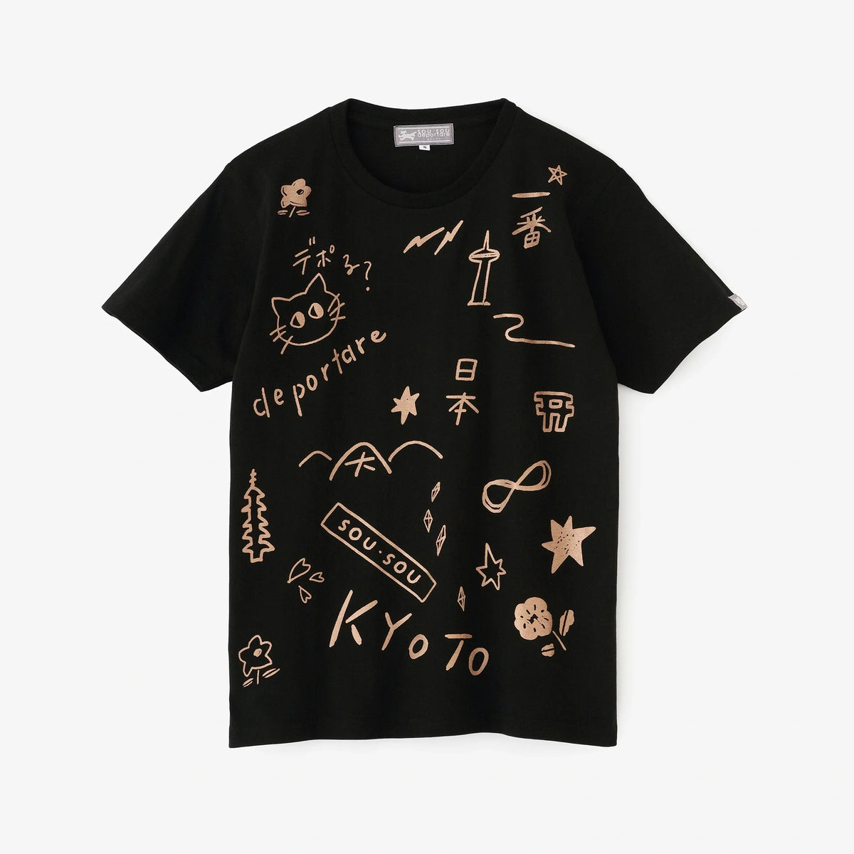 【予約】depo 乱描画 半袖Tシャツ