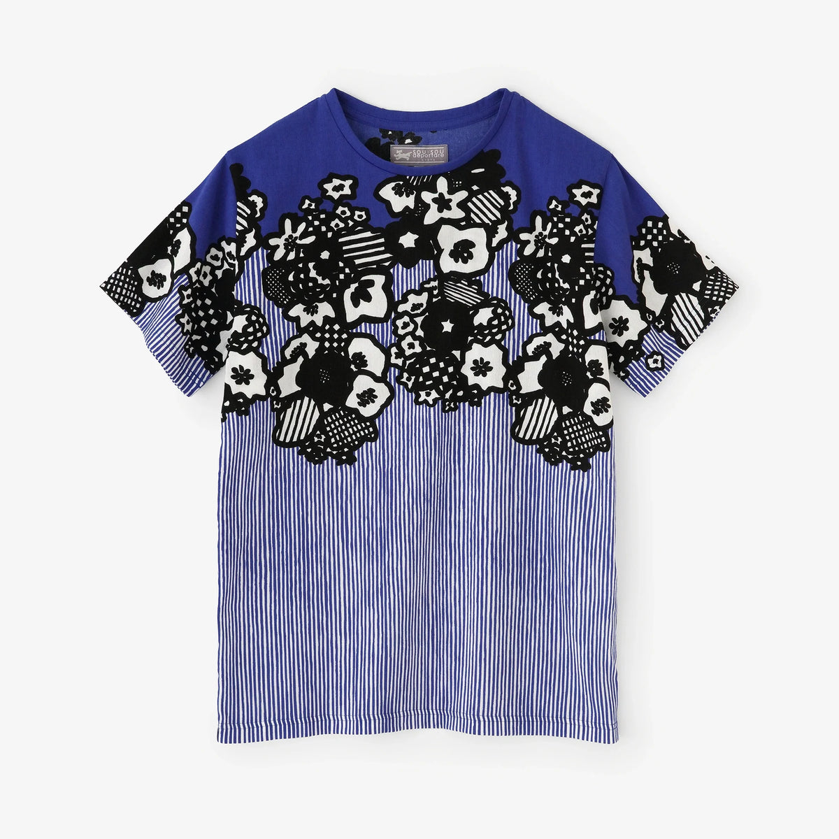 高島縮 半袖Tシャツ