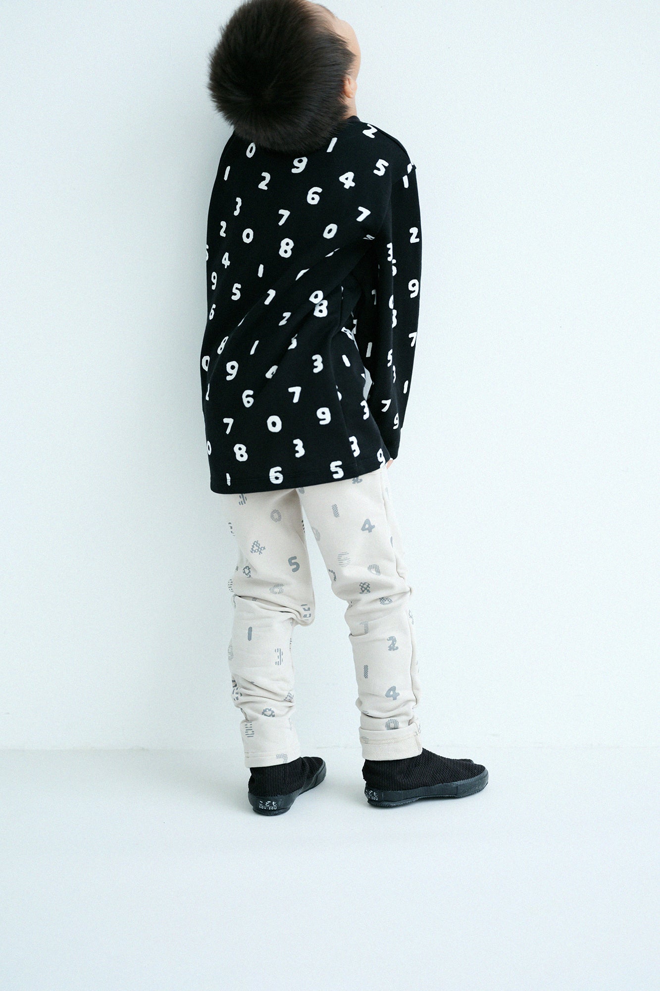 ● 어린이 Tabi 양말/Sashiko Makkuro 2