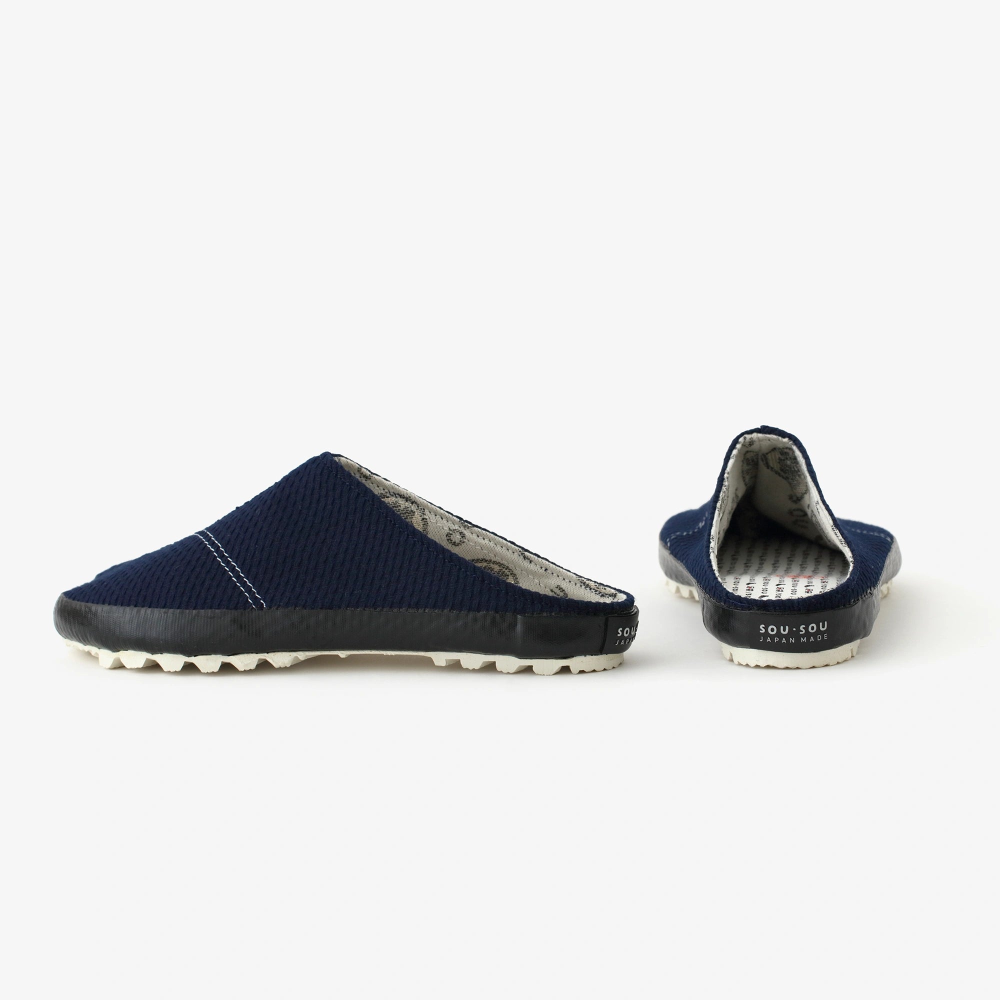 Chaussettes tabi adhésives/Sashiko Indigo