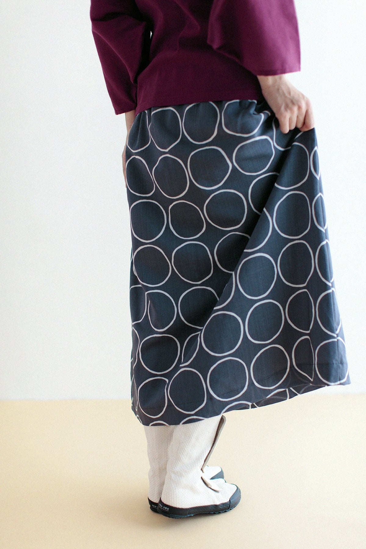 Magic Tabi / Sashiko généré Nanten Bamboo (Hanchiku)
