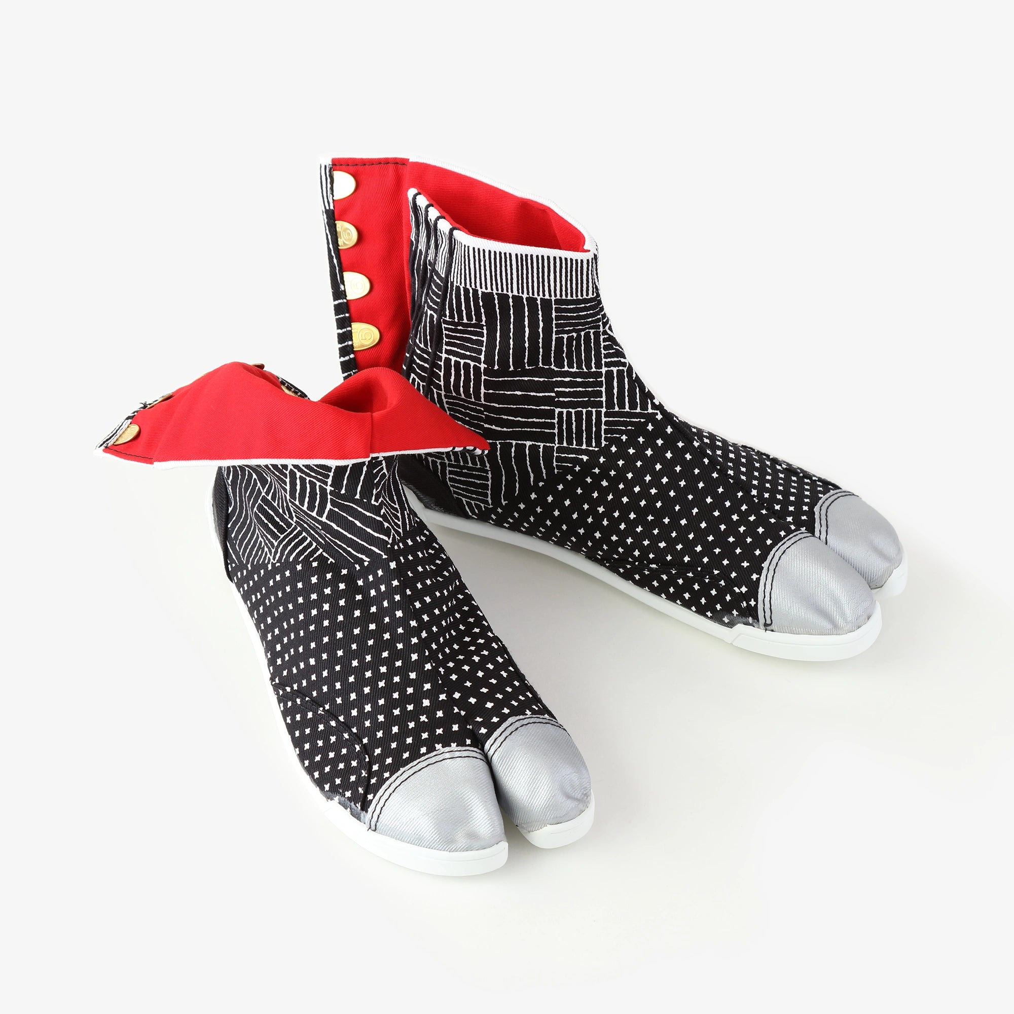 【net limited】Marugo Split Toe Tabi ShoesTabi / Black Costume