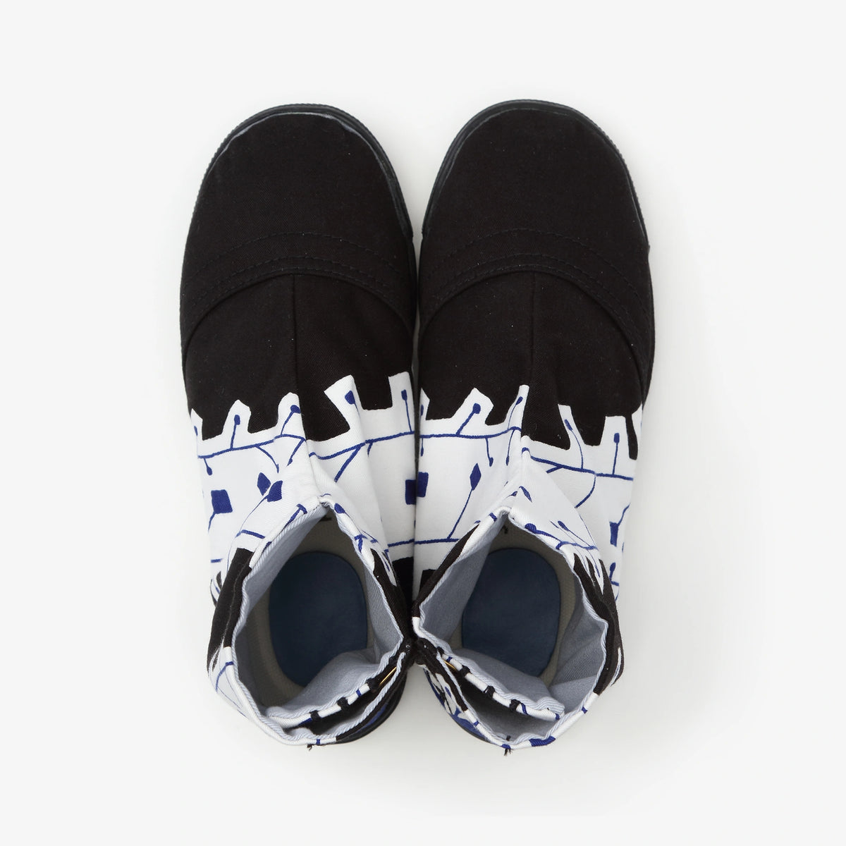 【net limited】Marugo Round Toe Tabi Shoes / Cold Dew