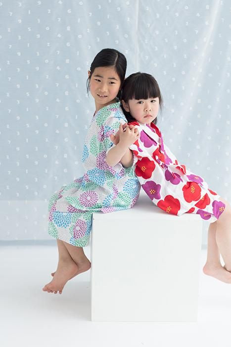 ●いせもめん こどもじんべい/きくづくし りょうふう