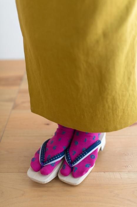 分趾襪(腳踝長度)/SO-SU-U十數 粉紅【男・女性用】