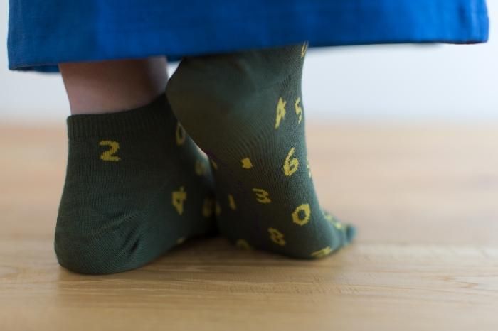 分趾襪(腳踝長度)/SO-SU-U十數 玉露茶色鳥白色 【男・女性用】