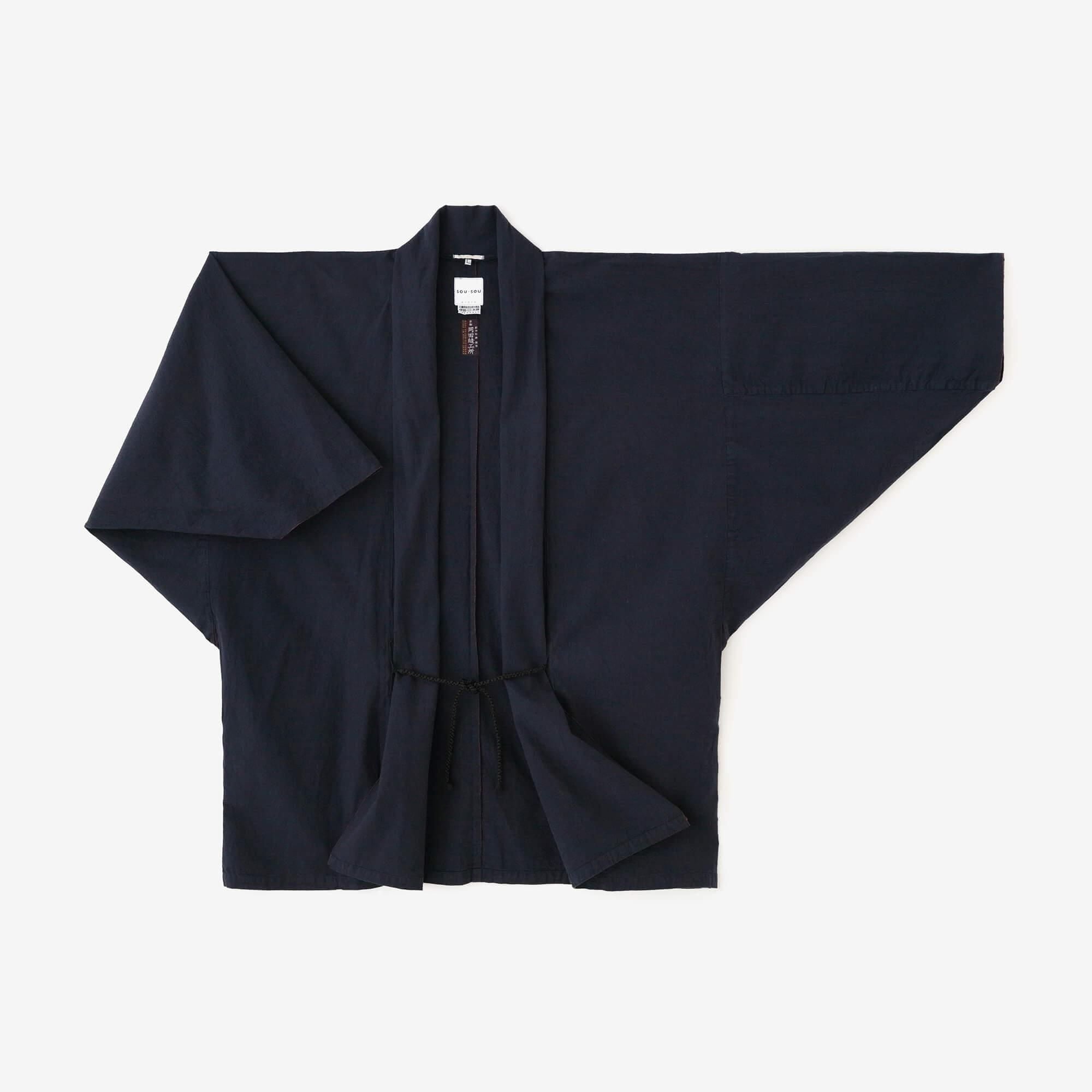 ISE棉花20/20亚麻混合Mojiri袖短衣服单/深海2(Noukon)