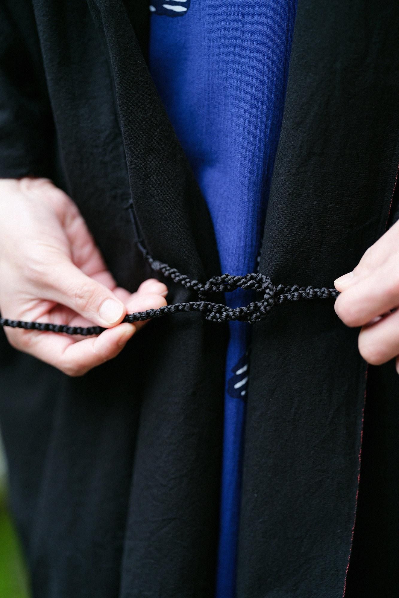 ISE棉20/20亚麻混合Mojiri袖套短衣服单/Nuryu羽毛颜色2(Nuarairo)