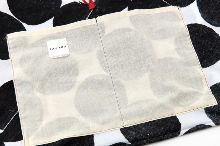 知多木綿 20/20 小巾折 穏(こはばおり おだやか)/おはじき大 濡羽色(ぬればいろ)×つくも