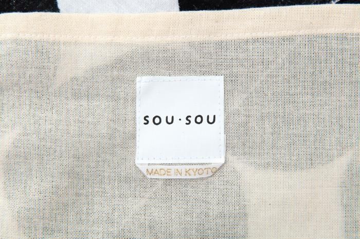 知多木綿 20/20 小巾折 穏(こはばおり おだやか)/おはじき大 濡羽色(ぬればいろ)×つくも