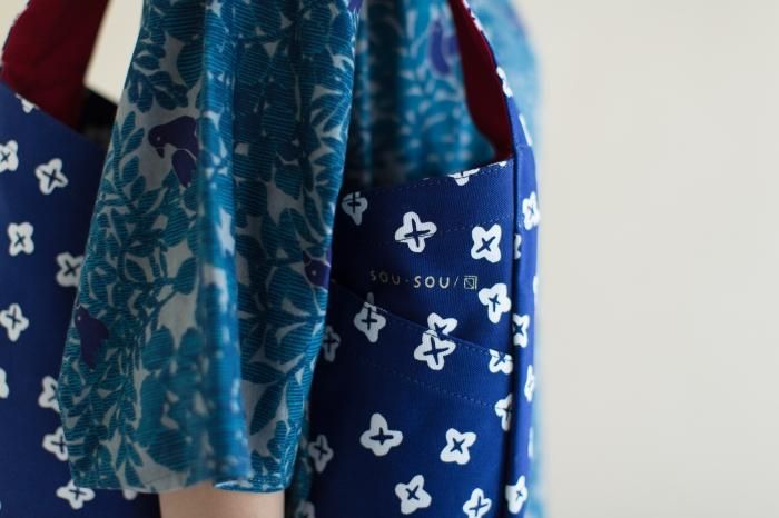 SOU・SOU× Masujiro Arakawa Shoten Odayaka Shiribari/Kleine Blumen