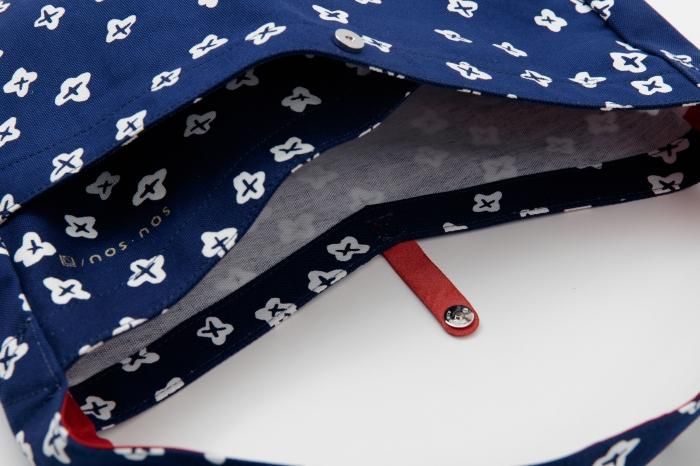 SOU・SOU× Masujiro Arakawa Shoten Odayaka Shiribari/Kleine Blumen