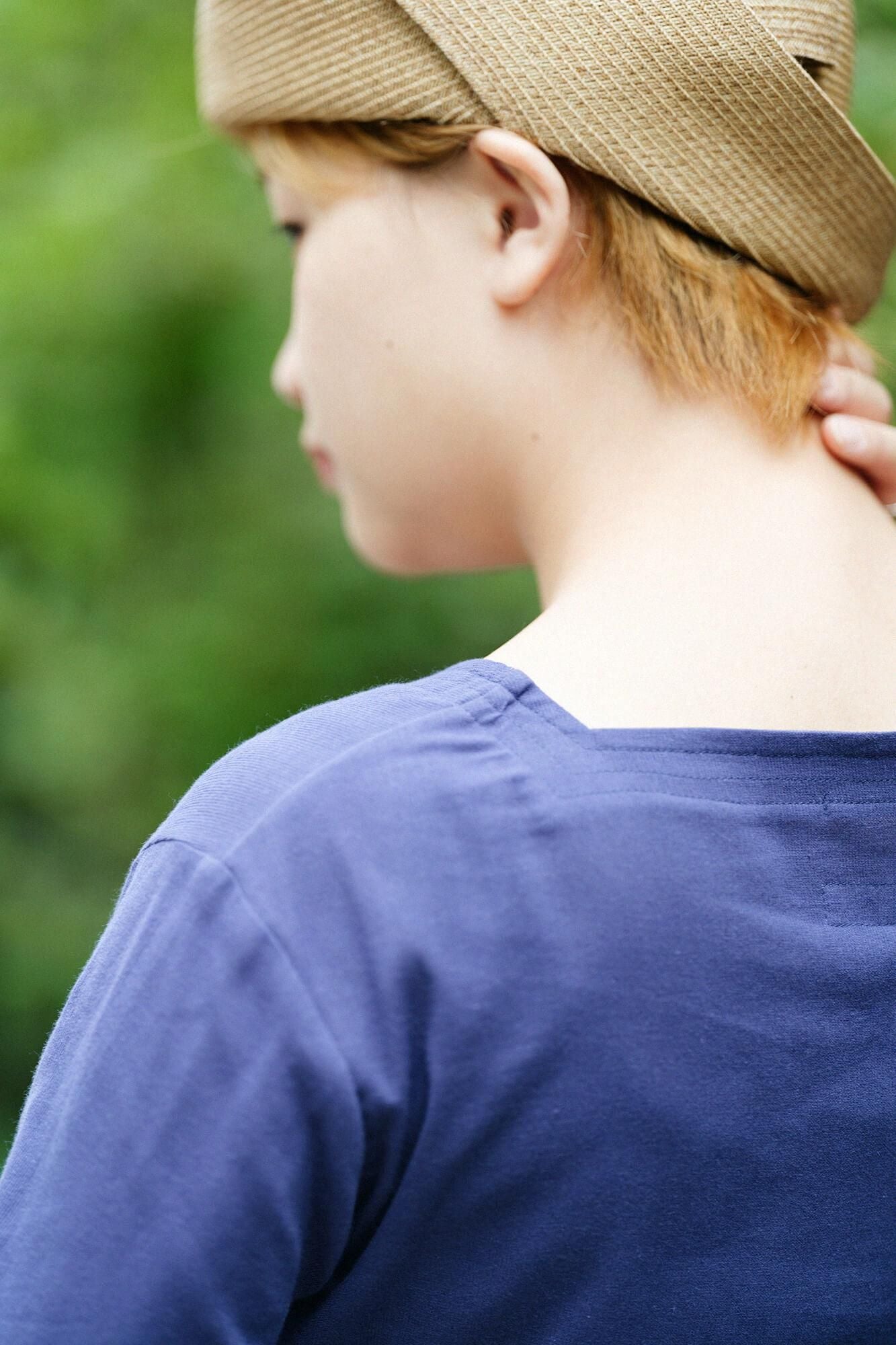 Takashima Chiku 40/40风(HIFU)Jiban,第六年 /正面海军蓝色