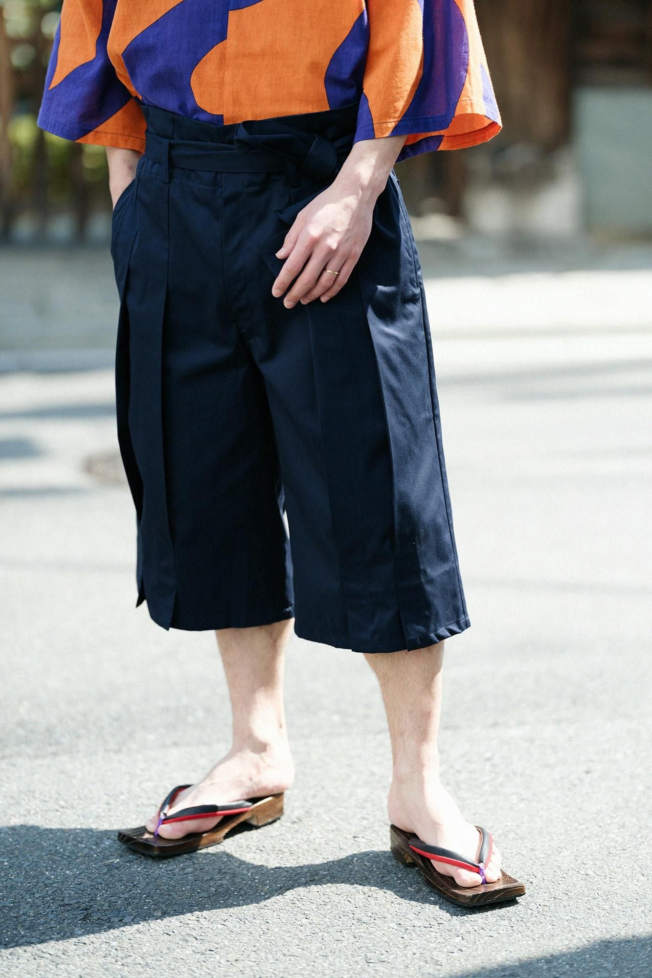 黑底木屐/右近(男裝) 皮革 黑色