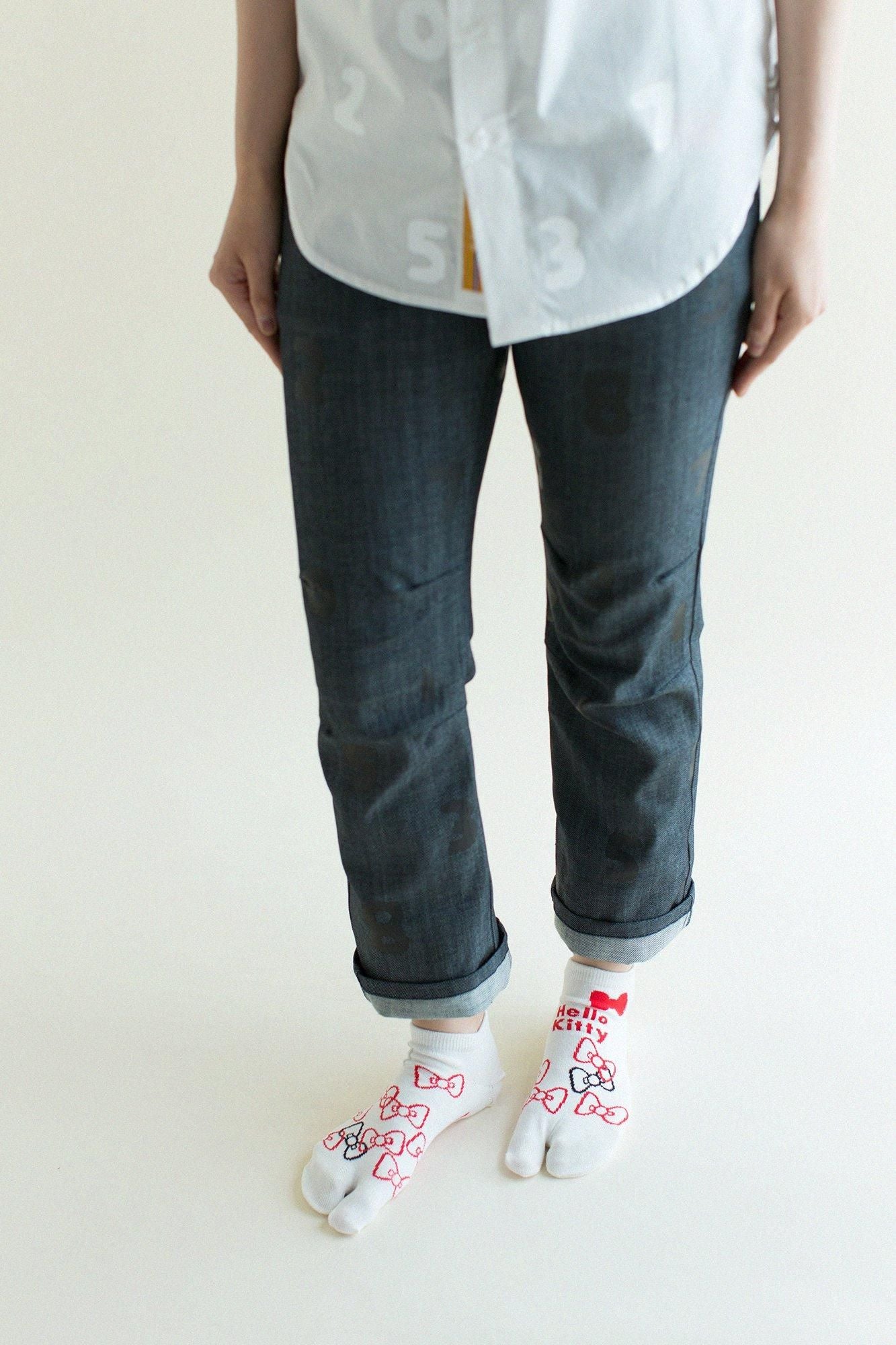 타비양말(Ank 길이)/헬로 키티 ×SOU・SOU 【여성용】