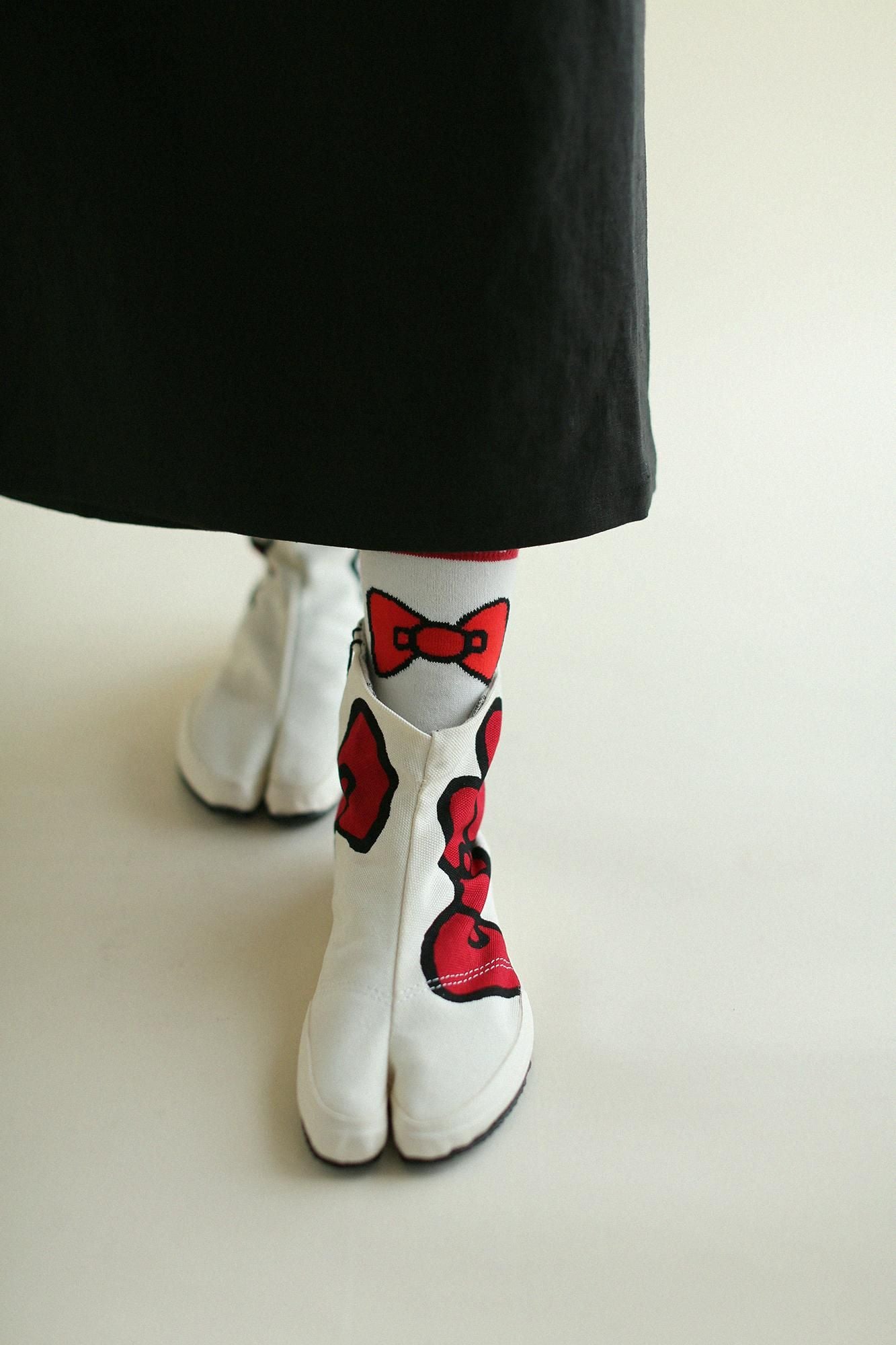 貼付地下足袋/Hello Kitty×SOU・SOU つくも