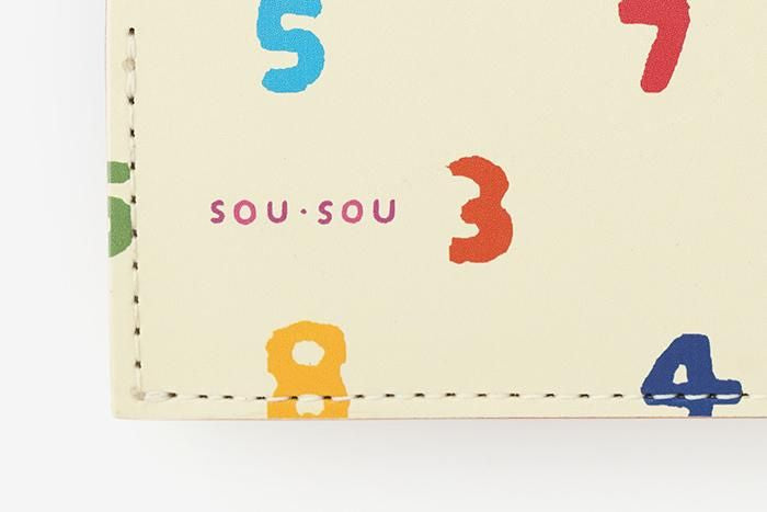 SOU・SOU×QUATRO GATS 手掌錢包 / SO-SU-U十數 彩色