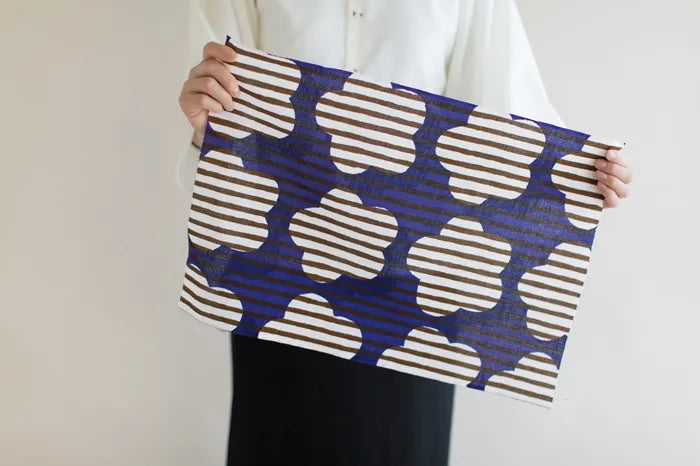 伊勢木棉圖案紋樣手巾(短版)/明窗