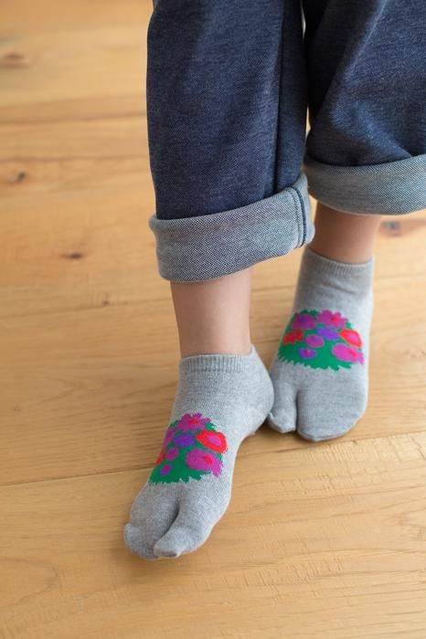 ●Tabi Socks for Kids Botanical Garden Low-cut【S・M・L】