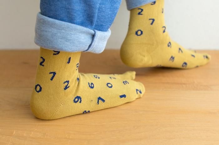 ●Tabi Socks for Kids Mid-calf / SO-SU-U Mustard【S・M・L】