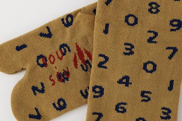 ●Tabi Socks for Kids Mid-calf / SO-SU-U Mustard【S・M・L】