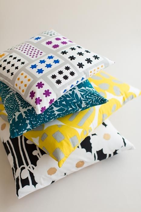 平織り21番手 クッション(座布団)カバー/大雪(たいせつ)【※お届けに約3週間】