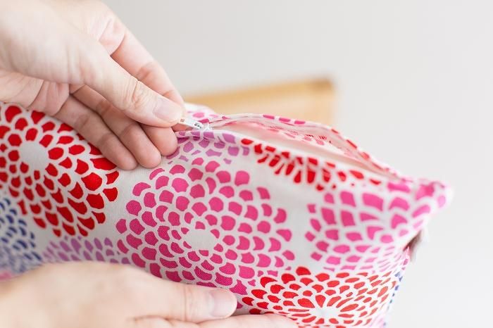 평범한 직조 21 위 쿠션 (방석)씌우다/국화 흰색【※도착까지 약 3주소요】