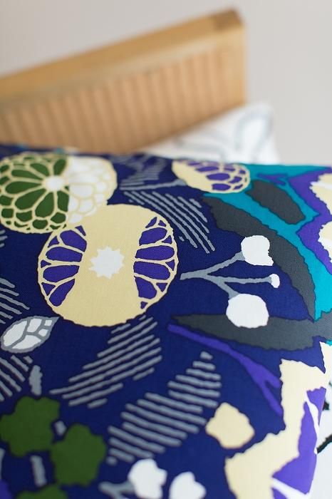 平織り21番手 クッション(座布団)カバー/風雅(ふうが)【※お届けに約3週間】