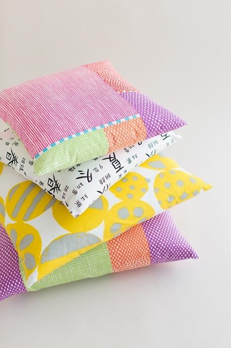 平織り21番手 クッション(座布団)カバー/間がさね 宮美(みやび)【※お届けに約3週間】