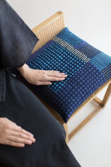 平織り21番手 クッション(座布団)カバー/畑 大(はたけ だい)【※お届けに約3週間】