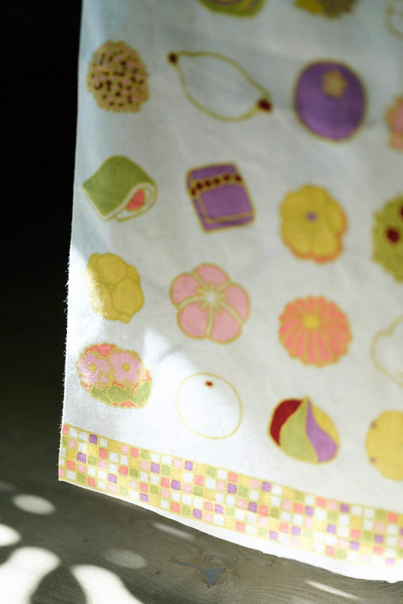 Ise Momen Textil-Tenugui/japanische Süßigkeiten (Wagashi)