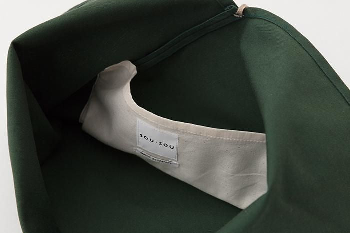 一切袋 穏(いっさいぶくろ おだやか)/木賊色(とくさいろ)