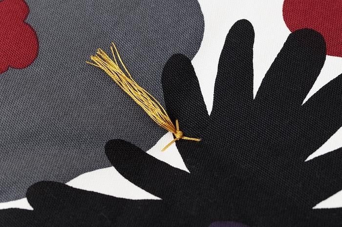 SOU・SOUの京座布団(8号帆布)/おおらかとりどり 風花(かざはな)【※お届けに約3週間】