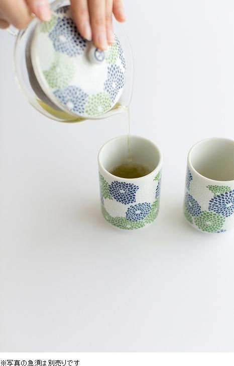 湯呑み2客セット/菊づくし