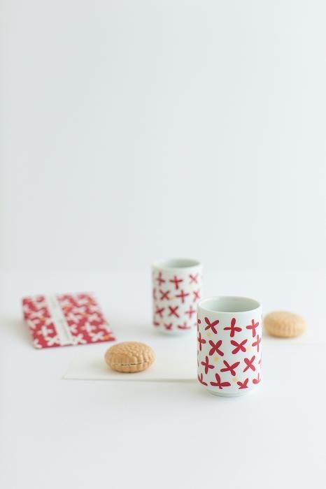 湯呑み2客セット/すずしろ草