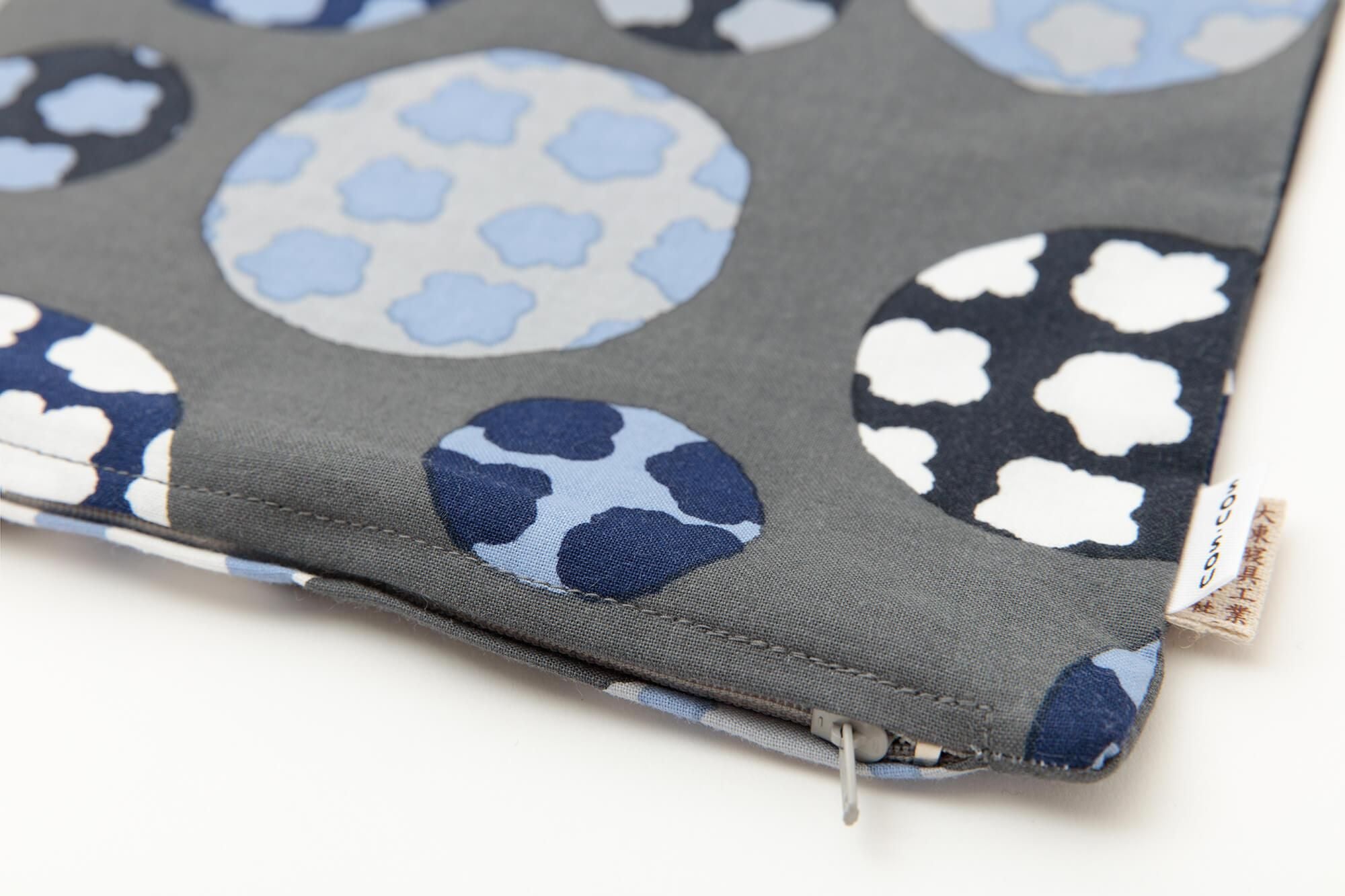 平織り21番手 クッション(座布団)カバー/ほんのり【※お届けに約3週間】