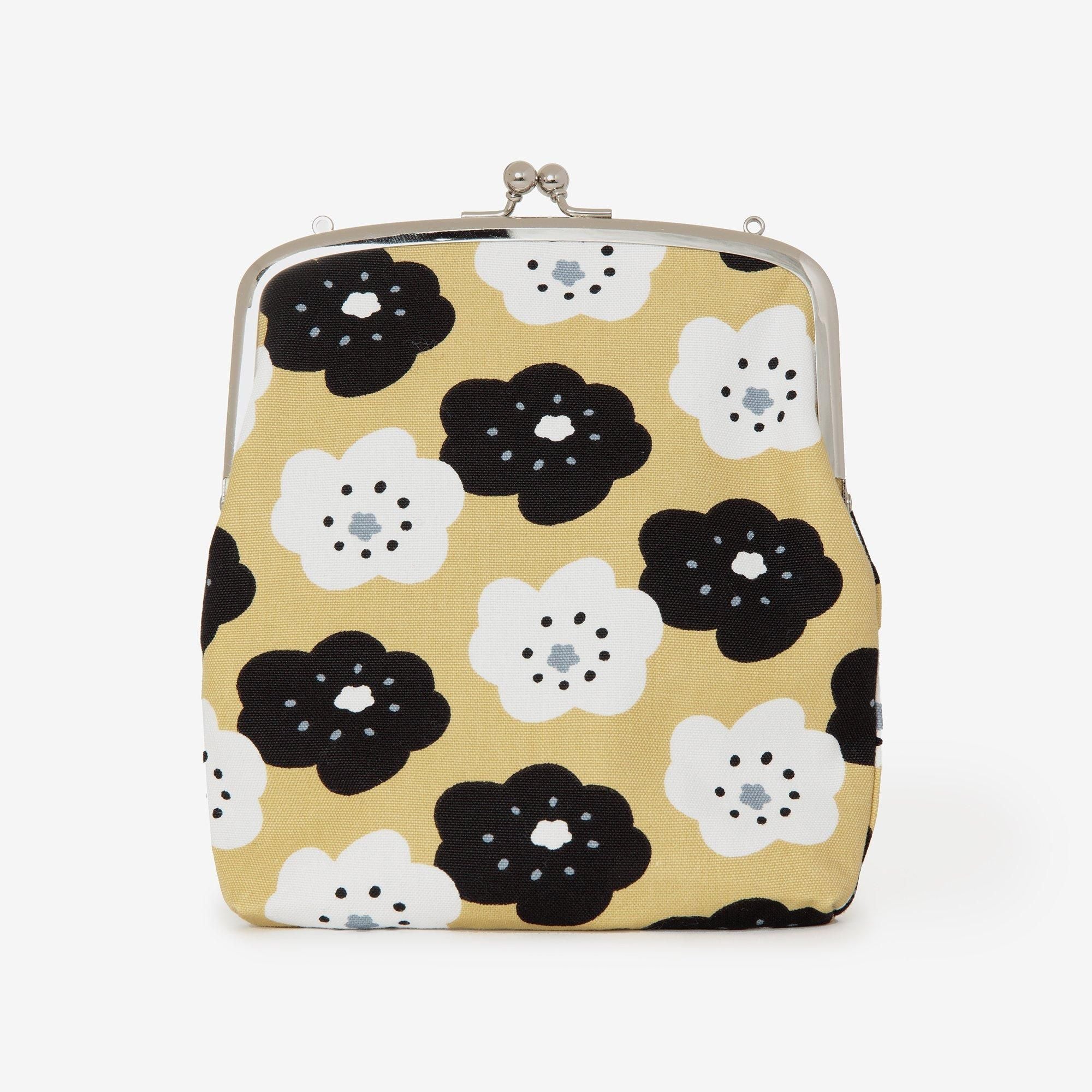 12号帆布 軟(なん)がま口 (大)/ほほえみ