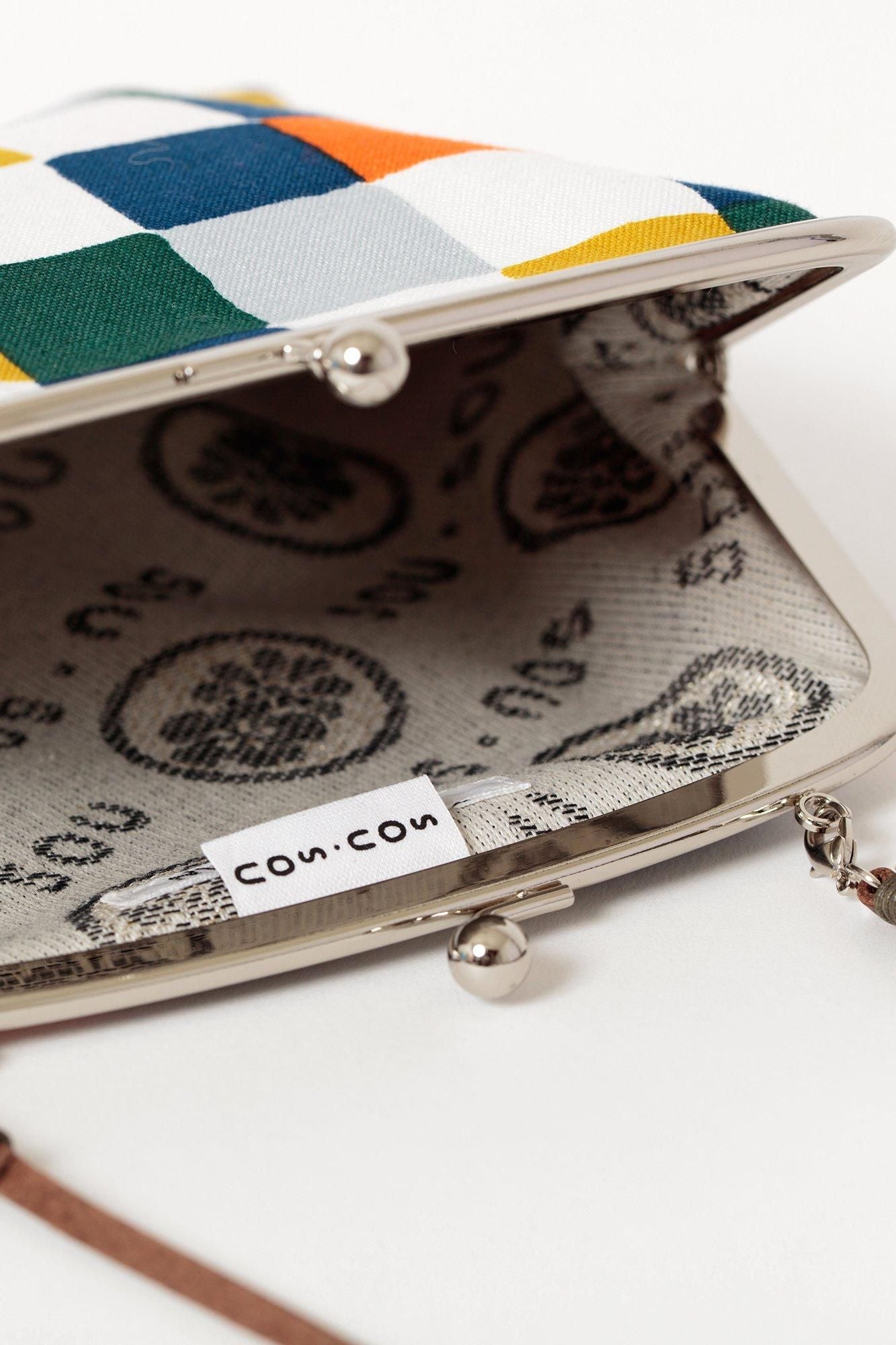 12호 캔버스 난가마구치 가방 (크기가 큰)/일상 아침 다도(아사차지)