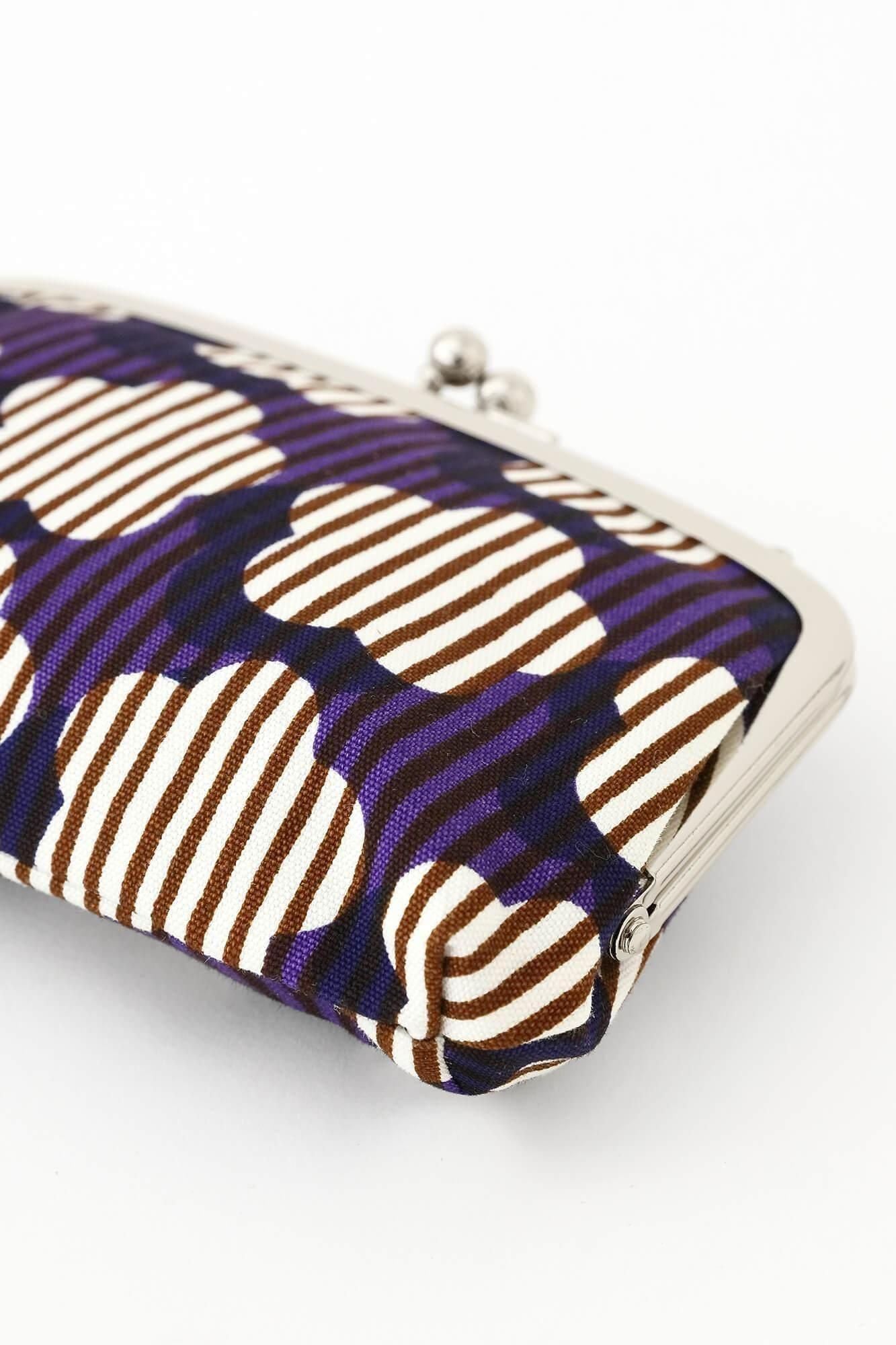 Soft Canvas Gamaguchi Clasp Purse Double Layer / Bright windows