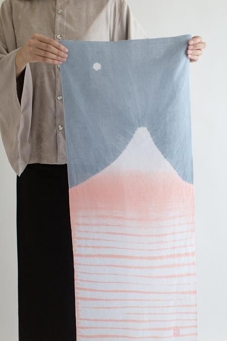 SOU・SOU×有松鳴海絞手巾/山雅商店謹製 紅富士
朝靄