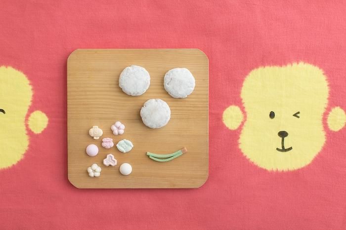 SOU・SOU×有松鳴海絞手巾/山雅商店謹製 福笑