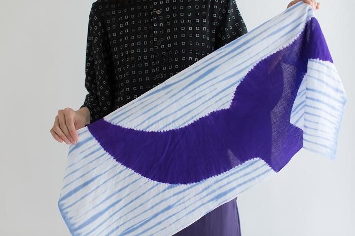 SOU・SOU×有松鳴海絞手巾/山雅商店謹製 鯨波