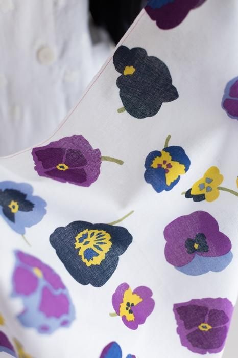 Isemomen Cotton Textile Handkerchief / Violet Collection