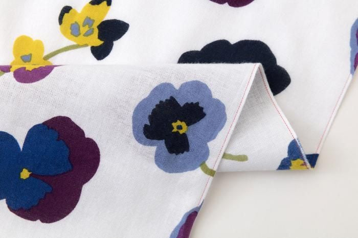 Isemomen Cotton Textile Handkerchief / Violet Collection