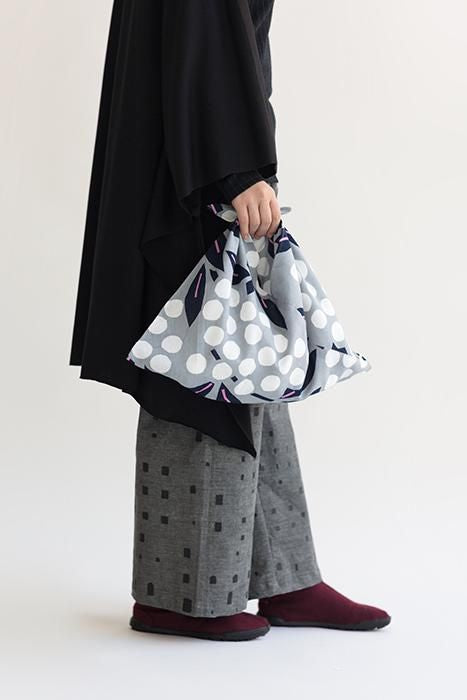 Isemomen Cotton Eco Bag / Nandina Bamboo White Fruits