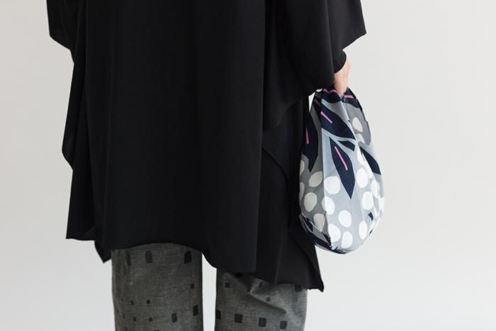 Isemomen Cotton Eco Bag / Nandina Bamboo White Fruits