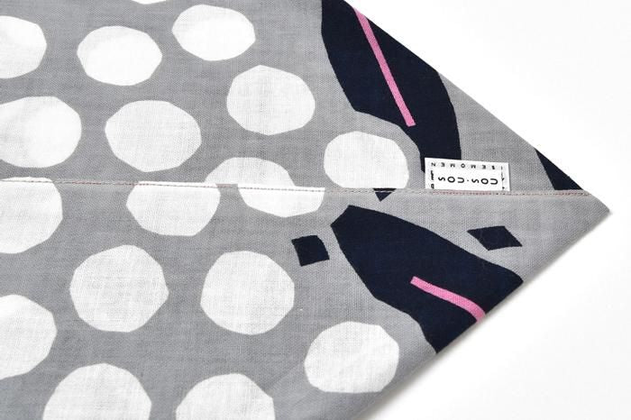 Isemomen Cotton Eco Bag / Nandina Bamboo White Fruits