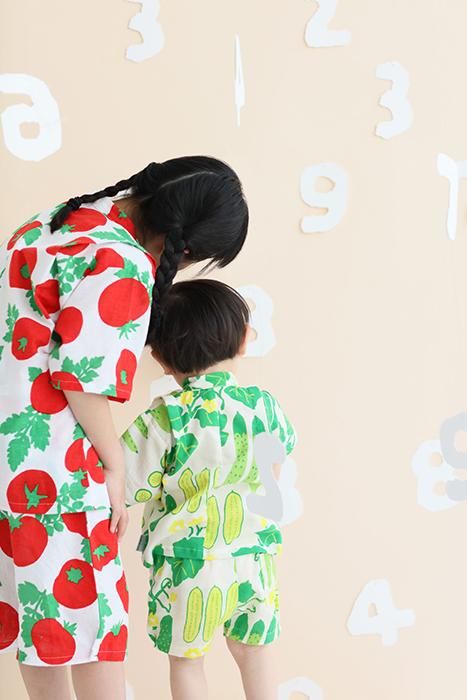 ●Isemomen Kinder Jinbei/Tomate