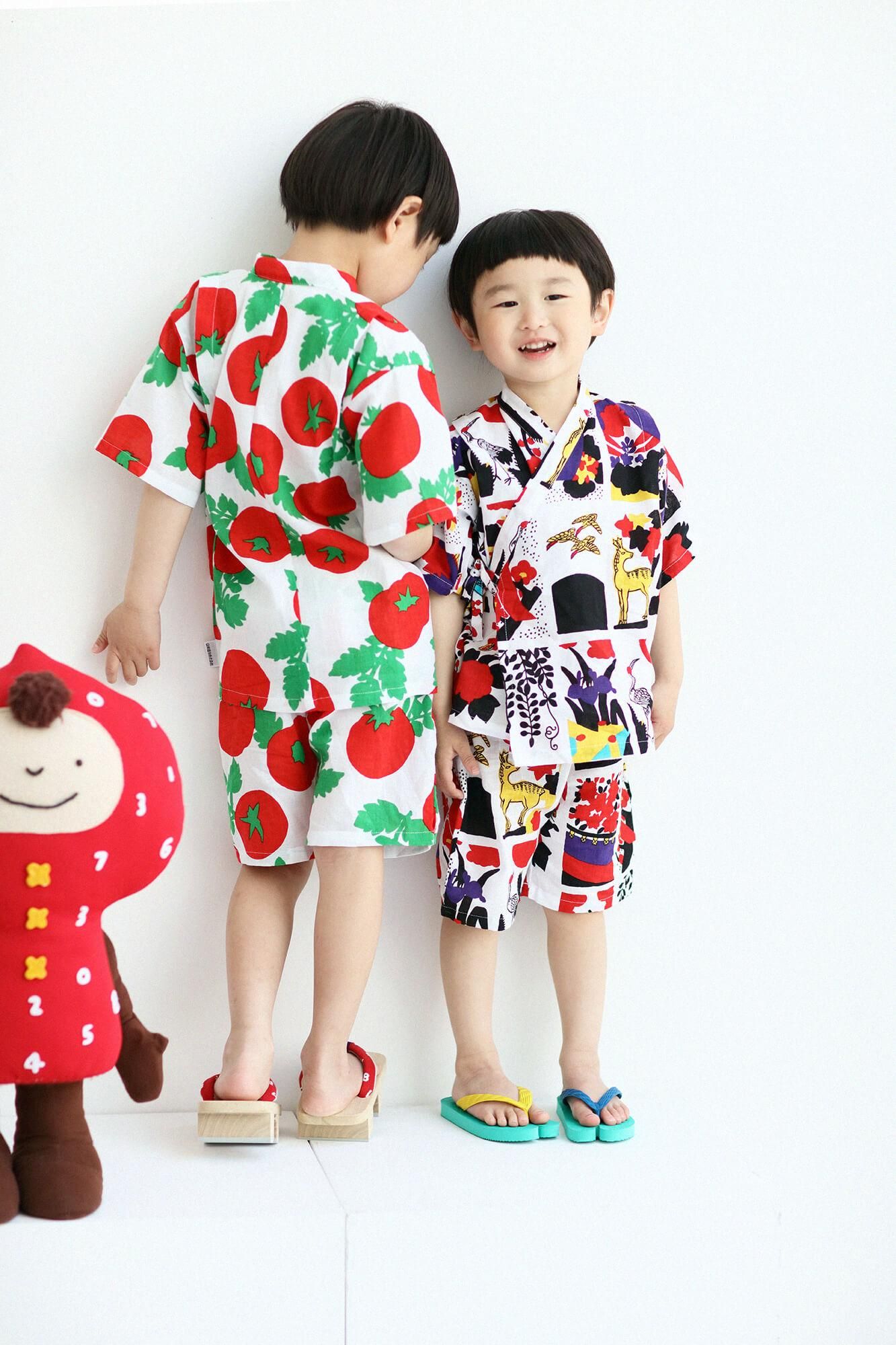 ●Isemomen Kinder Jinbei/Tomate